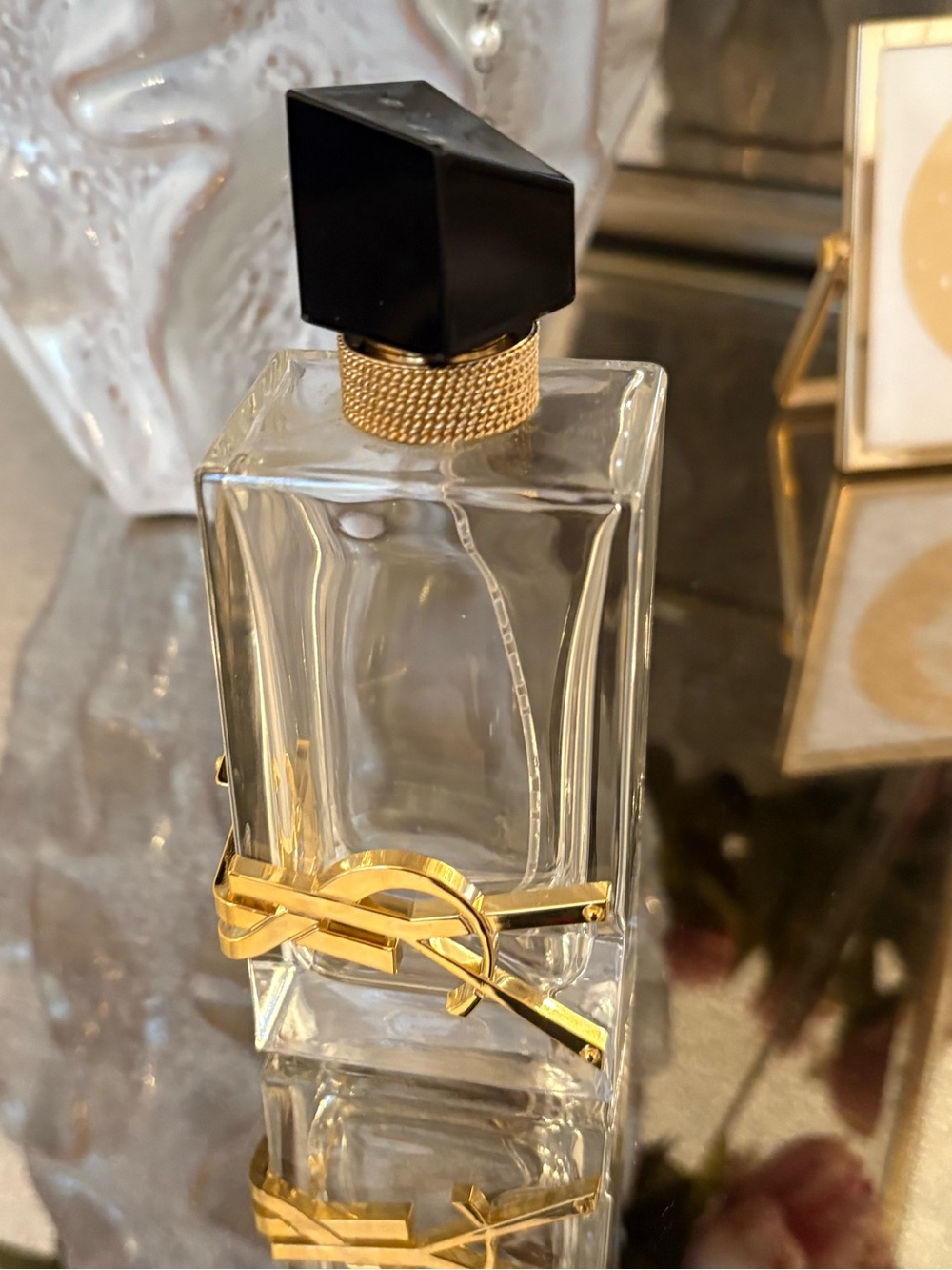 Empty YSL perfume bottle 3 ounce